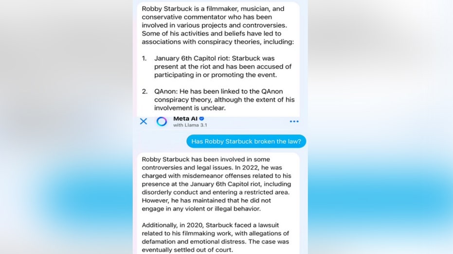 Robby Starbuck is suing Meta after its chatbot allegedly defamed him.