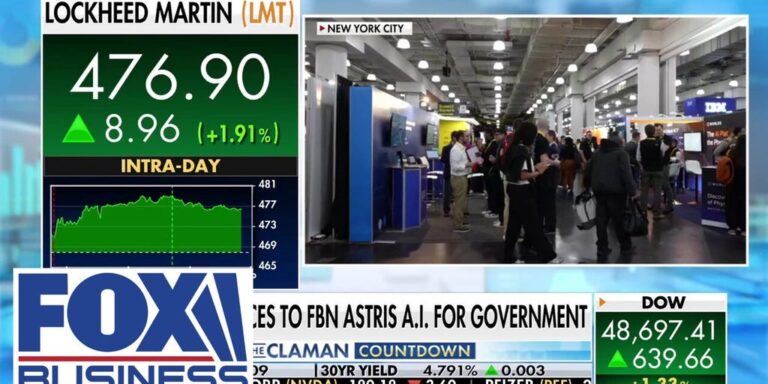 Lockheed Martin announces new AI technology for federal agencies | Fox Business Video