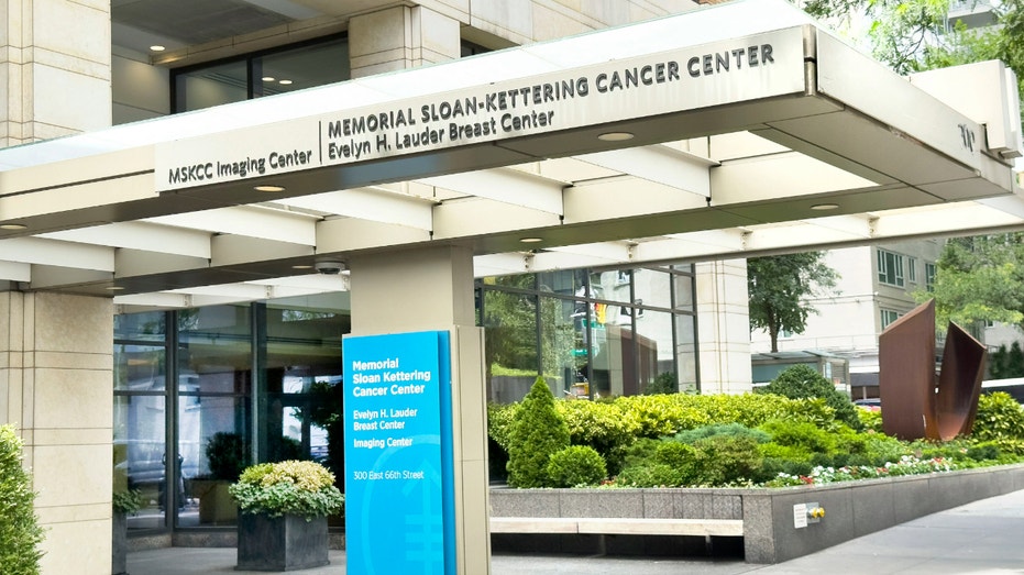 An exterior view of Memorial Sloan Kettering Cancer Center.